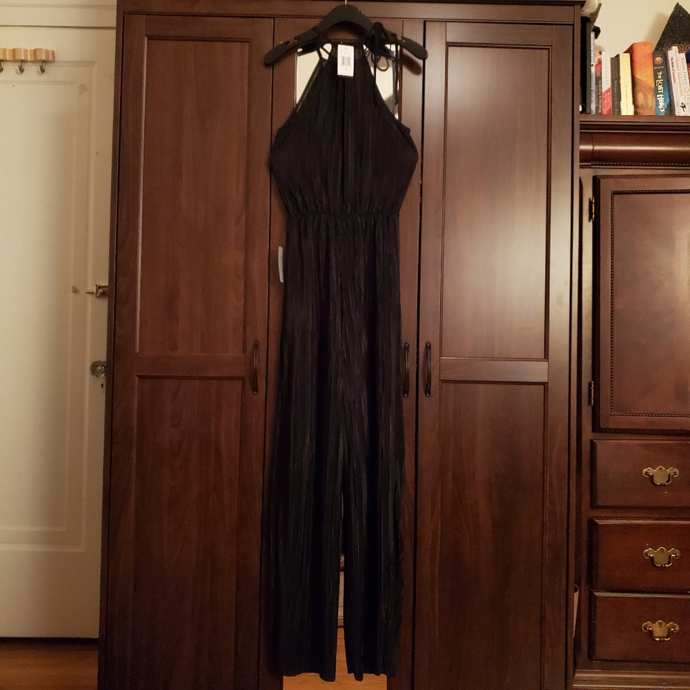 The Vanity Room Halter Jumpsuit (XS)